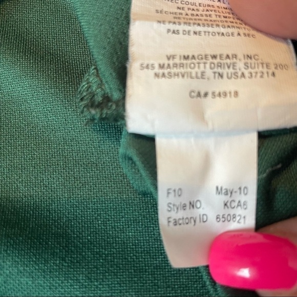 New York Jets NFL Team Apparel Polyester Crewneck Top Size Med. - Picture 11 of 11